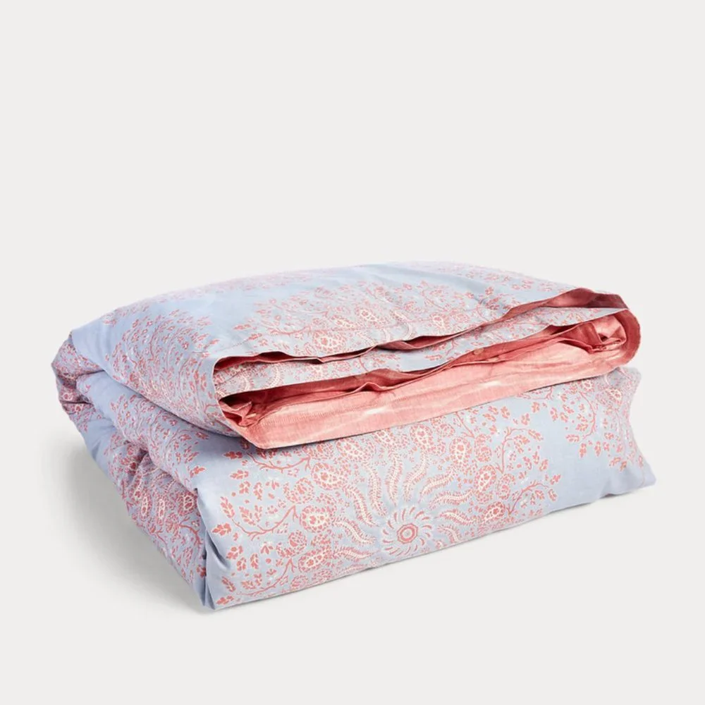 3 Pc Set Lauren Ralph Lauren Marley Paisley Reversible Duvet Cover